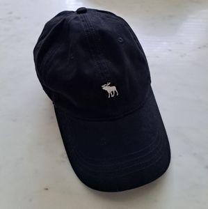 Abercrombie & Fitch Black Baseball Cap